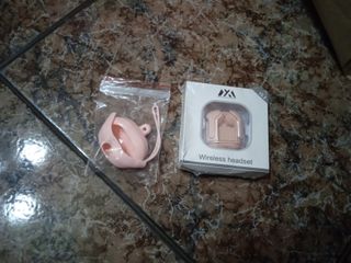 Auriculares Bluetooth AXA V5.3 Rosa