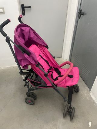 Carrito de paseo rosa