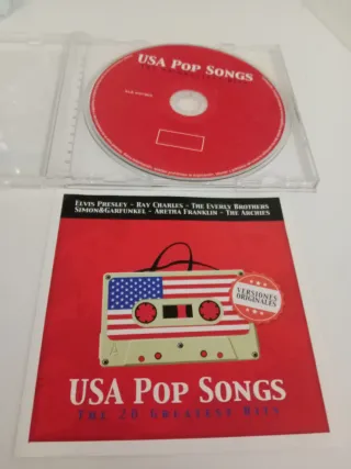 CD USA Pop Songs - 20 Greatest Hits