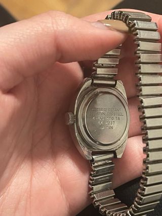 Reloj Citizen Automático Plata y Blanco