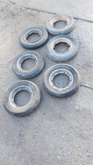Ruedas Vespa/Lambretta (Juego de 6)