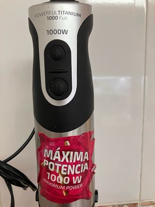 Batidora Cecotec Titanium 1000W