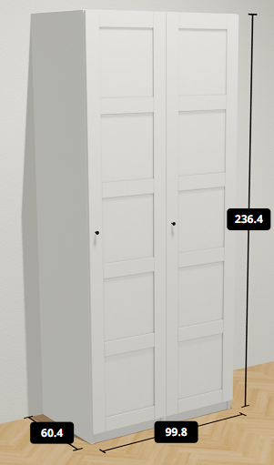 Armario PAX Ikea Blanco