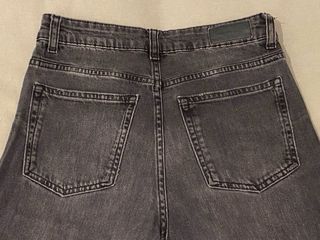 Pantalón vaquero C&A wide leg gris