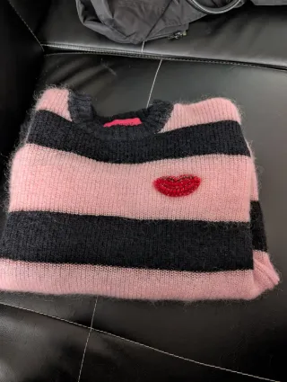 Jersey PERTEGAZ rayas rosa y negro