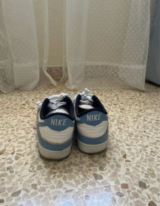 Zapatillas Nike Dunk Low Azul Blanco