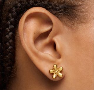 Pendientes TOUS NUEVOS Flor Dorados