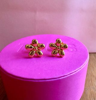 Pendientes TOUS NUEVOS Flor Dorados