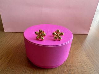 Pendientes TOUS NUEVOS Flor Dorados