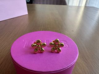 Pendientes TOUS NUEVOS Flor Dorados