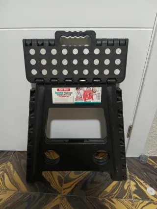 Taburete Plegable Kmt Style Negro
