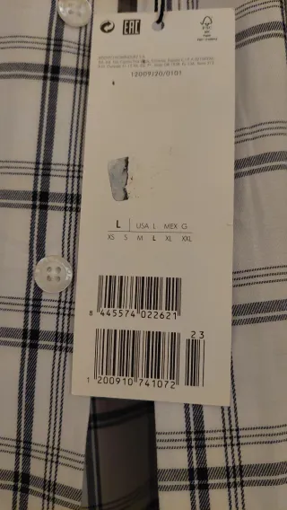 Camisa Adolfo Domínguez cuadros