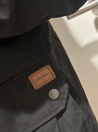 Chaqueta Parka 5K Impermeable Negra