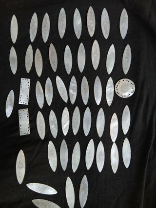 Fichas de Nácar Chino s.XIX