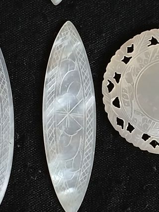 Fichas de Nácar Chino s.XIX