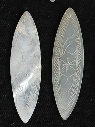 Fichas de Nácar Chino s.XIX