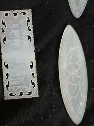 Fichas de Nácar Chino s.XIX