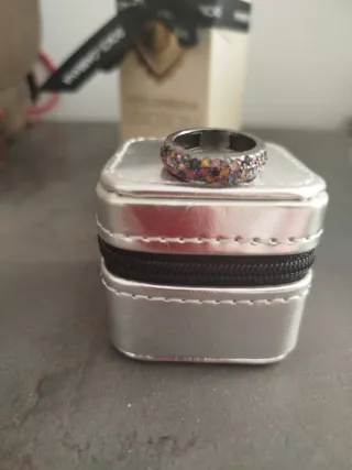 Anillo Tous Fantasy Multicolor Plata