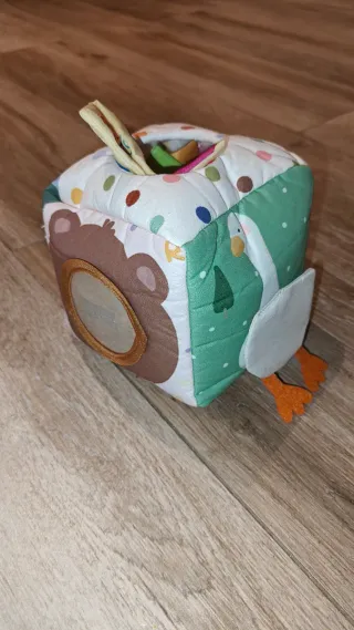 Lote Juguetes Bebé: Peluche, Sonajero, Marioneta