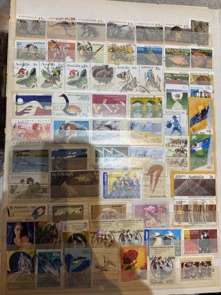 Lotto francobolli Australia e Nuova Zelanda