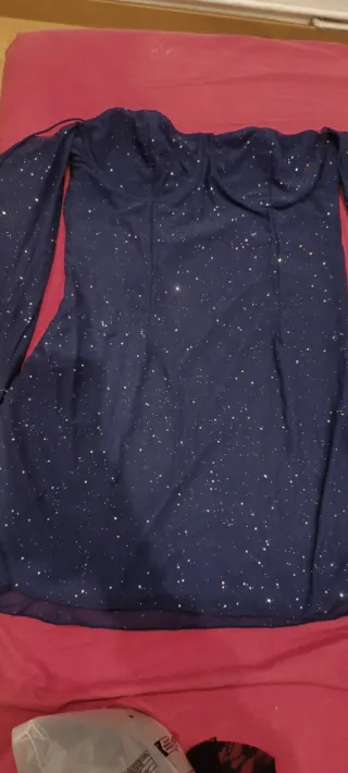 Vestido SHEIN BAE encaje negro L