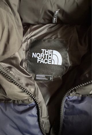 Cazadora The North Face Nuptse 700 Negra/Azul