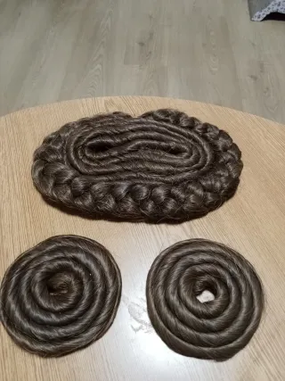 Moños Fallera Castaño niña