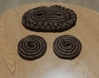 Moños Fallera Castaño niña