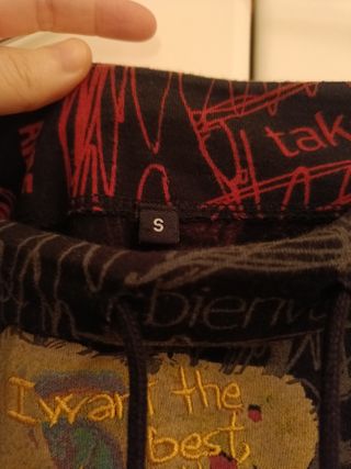 Falda Desigual bordada multicolor