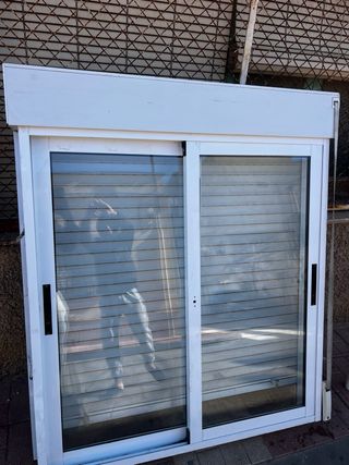 Ventana aluminio doble cristal
