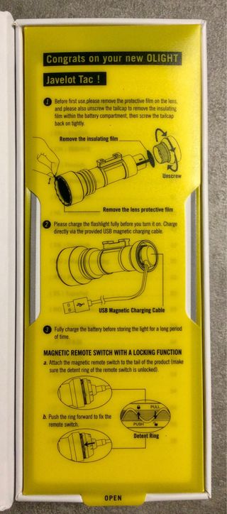 Torcia Olight Javelot Tac nuova