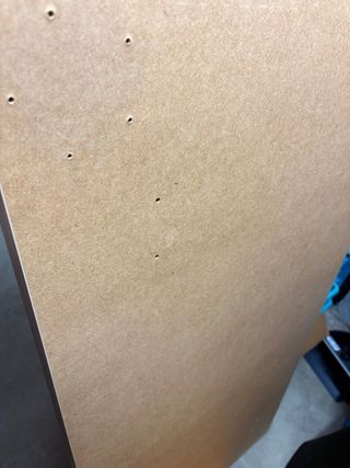 Escritorio Ikea Madera y Metal