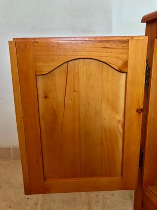 Mobile ausiliario in legno massello 79×43×65 cm