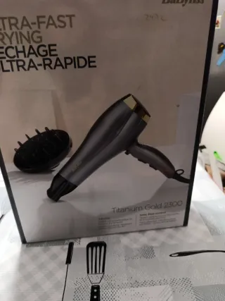 Secador de pelo BaByliss Titanium Gold 2300