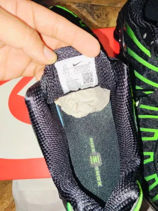 Zapatillas Nike Shox TL Negro y Verde