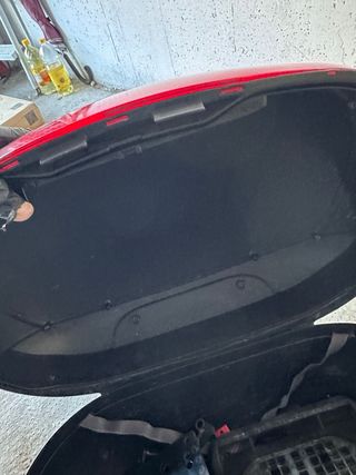 Bauletto SHAD nero e rosso