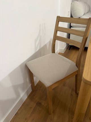 5 Sedie da pranzo in legno Ikea