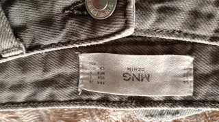 Pantalón vaquero verde oliva