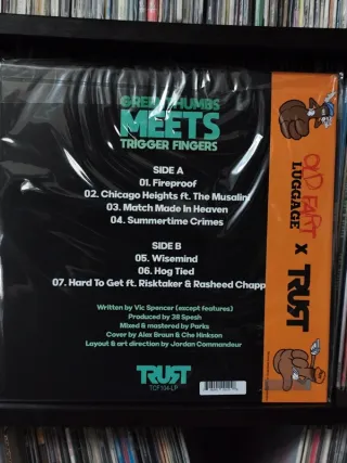 Vinilo Vic Spencer x 38 Spesh - Greenthumbs Meets