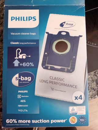 Bolsas aspiradora Philips s-bag (5 uds)