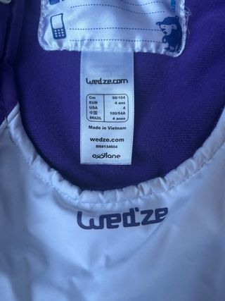 Esquís Hello Kitty + Botas + Ropa Invierno