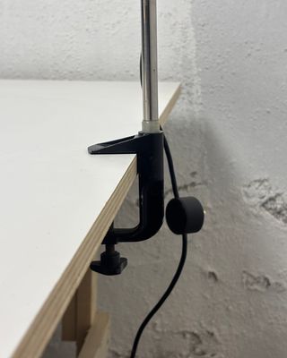 Lampada da tavolo vintage arancione anni '60