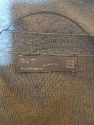 Chaquetilla Zara Gris