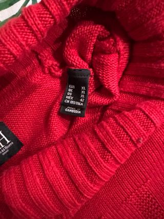 Jersey Pedro del Hierro Rojo Talla XL