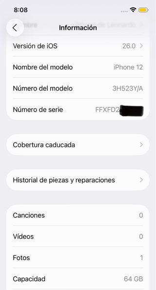 iPhone 12 Azul 64GB (3H523Y/A)
