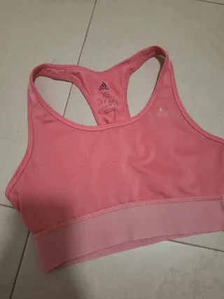 Top deportivo Adidas rosa Talla XS
