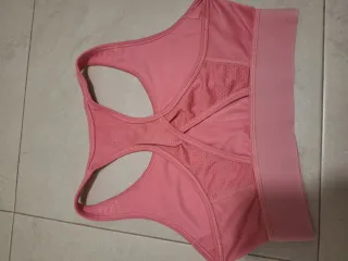 Top deportivo Adidas rosa Talla XS