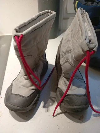 Botas de Nieve Niña Talla 32