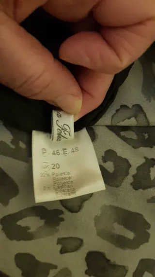 Chaquetón estampado animal print