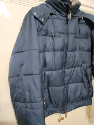 Piumino uomo blu scuro